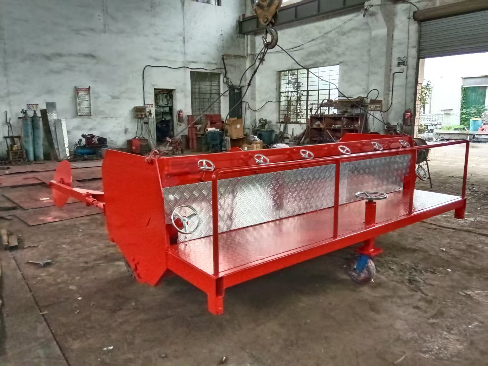 推行式碎石撒布機